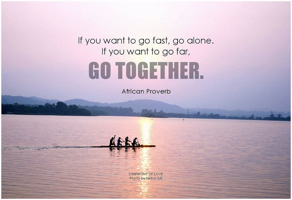 BrianAlarid's tweet photo. “If you want to go fast, go alone. If you want to go far, GO TOGETHER.” Who are you doing life with? Be intentional about your relationships. https://t.co/XApF5qeUmW