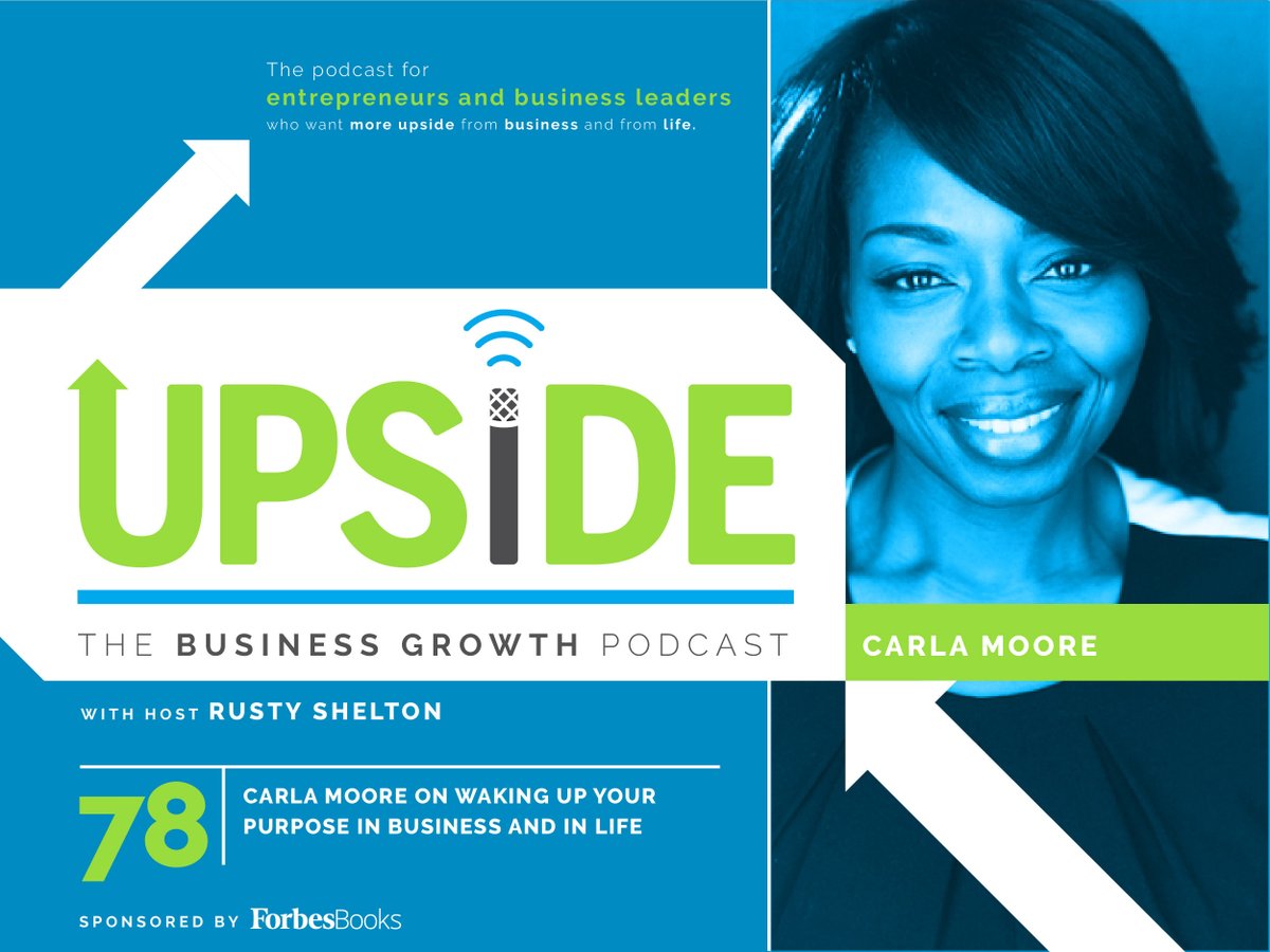 It was good to connect with my @Forbesbook family and @RustyShelton. Check out my interview on the “Upside The Business Growth Podcast”, as I discuss your purpose in business and in life. Of course while using my 3P equation, Passion+Purpose=Power. 

 advantagefamily.com/blog/podcasts/…