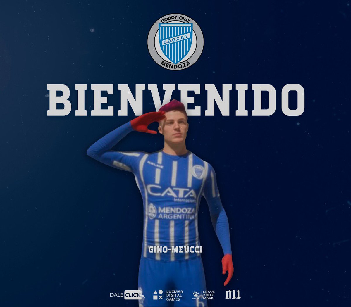 Proveniente de <a href="/eSportsCamba14/">Cambaceres eSports</a>, se suma a nuestras filas @GinoMeucci6, defensor con mucha categoría y muy buen mano a mano 🛡 🔝.

¡Bienvenido a la familia del tomba gino! ⚪️🔵🍷