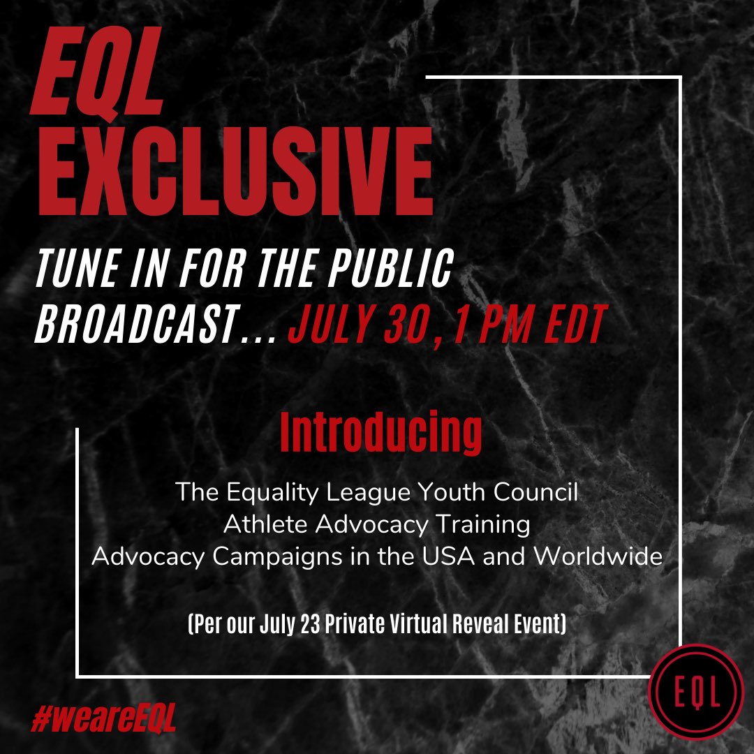 Equality League (@equalityleagues) on Twitter photo Meet the 4 generations of EQL members working to advance gender equality in & through sport! VIP speakers include Judge <a href="/AquiRosemarie/">Rosemarie Aquilina</a>, legendary UCLA coach <a href="/OfficialMissVal/">Valorie Kondos Field</a>, & board members <a href="/Hogshead3Au/">Nancy Hogshead, JD, Oly</a>, & <a href="/MinkysHighjinks/">Minky Worden</a>. Stay tuned! #weareEQL #athleteadvocate Meet the 4 generations of EQL members working to advance gender equality in & through sport! VIP speakers include Judge <a href="/AquiRosemarie/">Rosemarie Aquilina</a>, legendary UCLA coach <a href="/OfficialMissVal/">Valorie Kondos Field</a>, & board members <a href="/Hogshead3Au/">Nancy Hogshead, JD, Oly</a>, & <a href="/MinkysHighjinks/">Minky Worden</a>. Stay tuned! #weareEQL #athleteadvocate