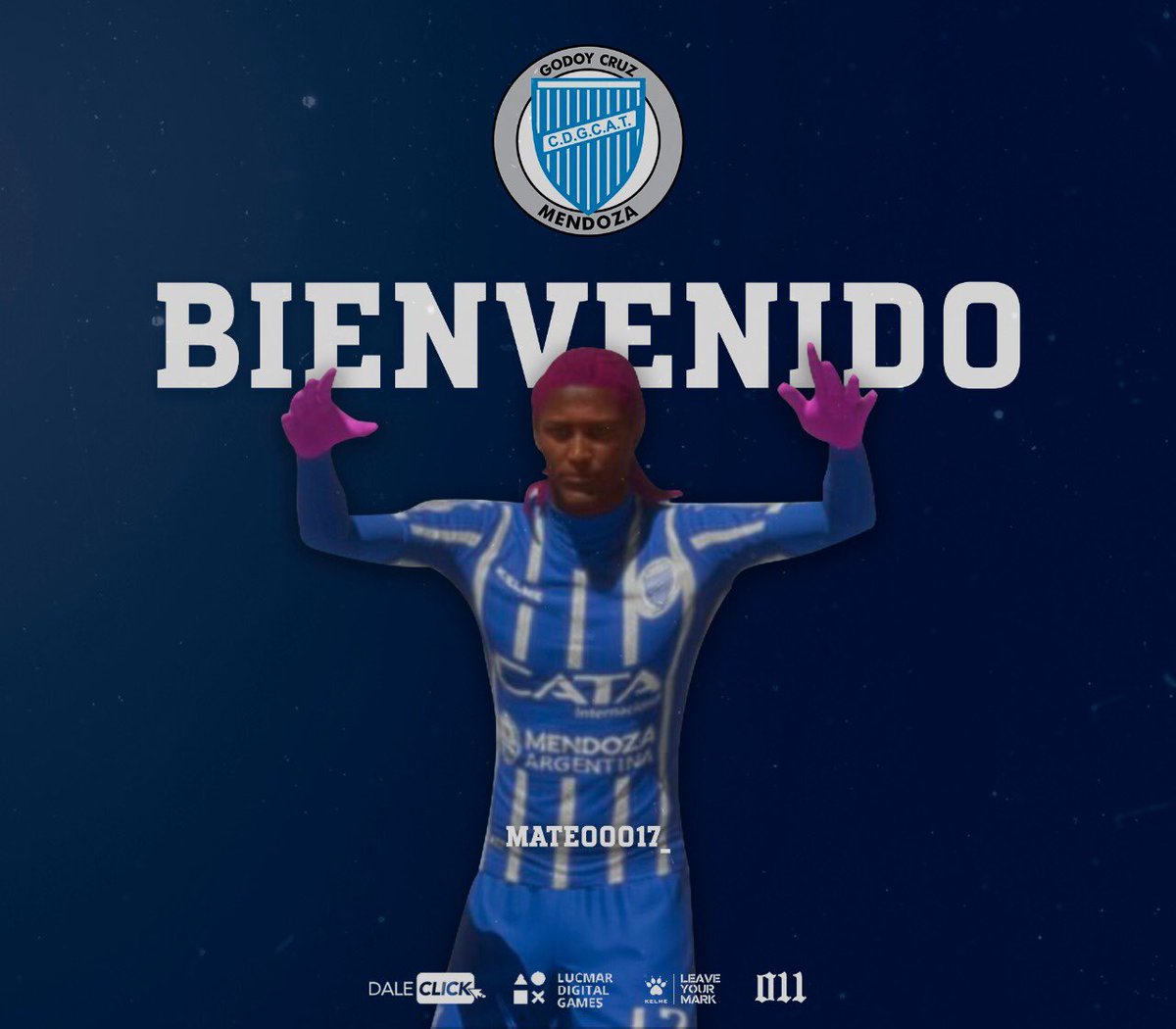 Proveniente de @ItuzaingoeSport, se suma a nuestras filas @Mateooo17_, defensor aguerrido con voz de mando ⚔️🗣.

¡Bienvenido a la familia del tomba Mate! 
🔵⚪️🍷