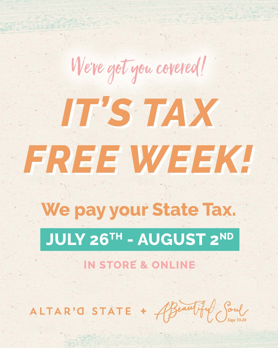 It's a great time to stock up on all the styles, accessories and home accents you love from Altar'd State. 

#biltmoreparktownsq #altardstate #shopbiltmorepark