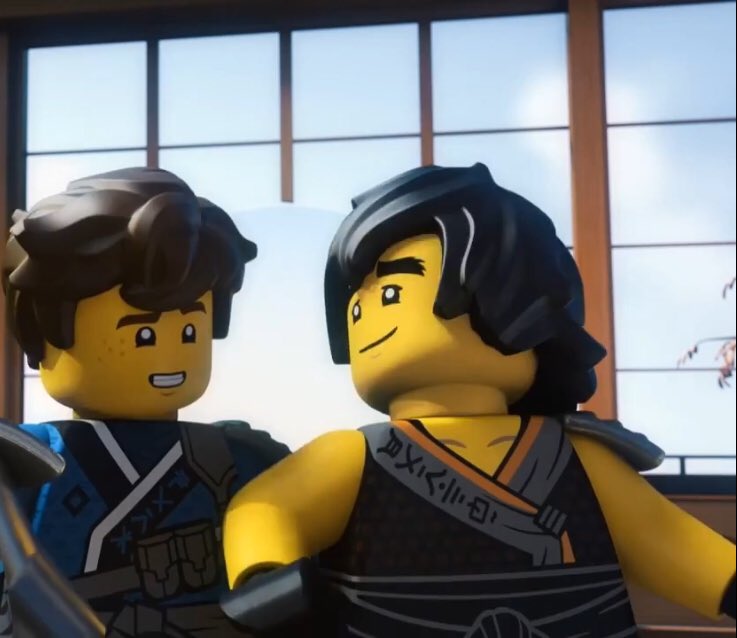 Out of context images of Jay and Cole that would make me assume that they’re canon boyfriends if I didn’t know anything about Ninjago: a thread