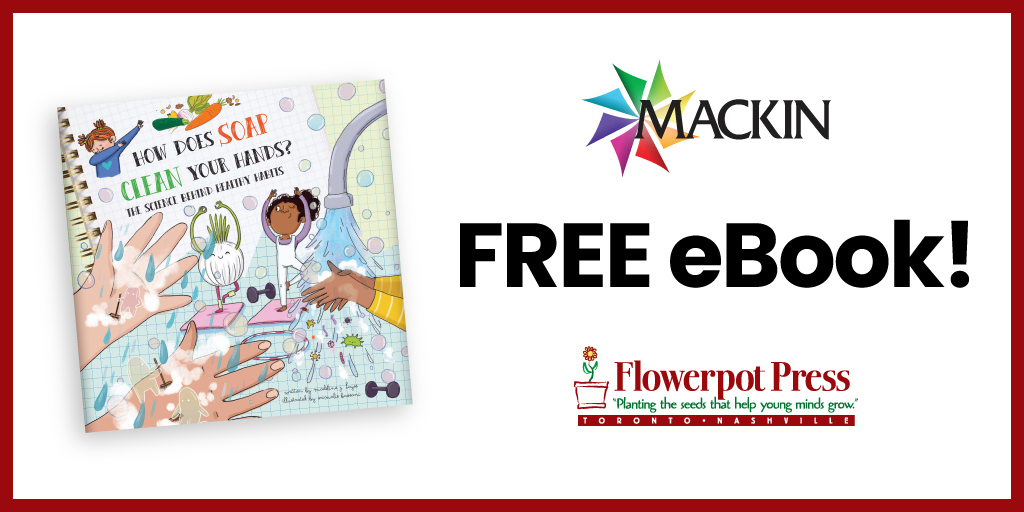 MackinVIA's tweet photo. This free #eBook courtesy of @FlowerpotPress, "How Does Soap Clean Your Hands?", is available now until 8/31/20 for #MackinVIA! 

Grab this #free multi-user eBook today and add it to your collection: https://t.co/WE0X2SSGTW https://t.co/UhwwEn5j7r