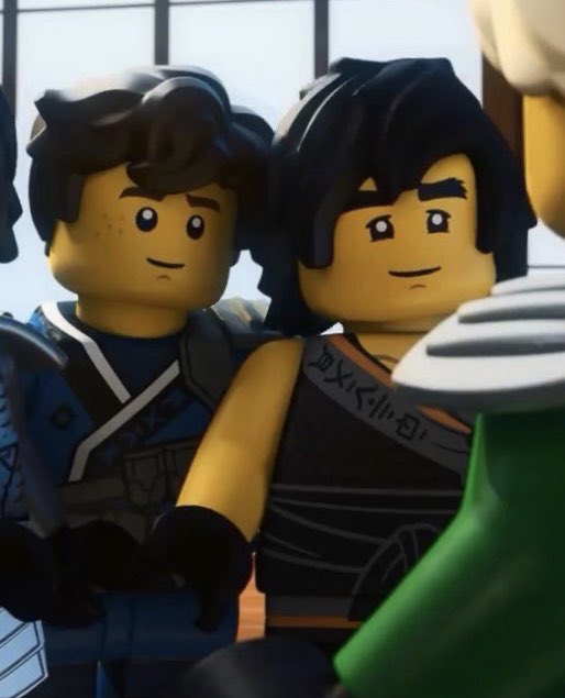 Out of context images of Jay and Cole that would make me assume that they’re canon boyfriends if I didn’t know anything about Ninjago: a thread
