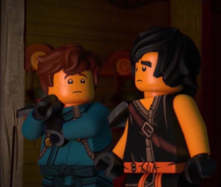 Out of context images of Jay and Cole that would make me assume that they’re canon boyfriends if I didn’t know anything about Ninjago: a thread