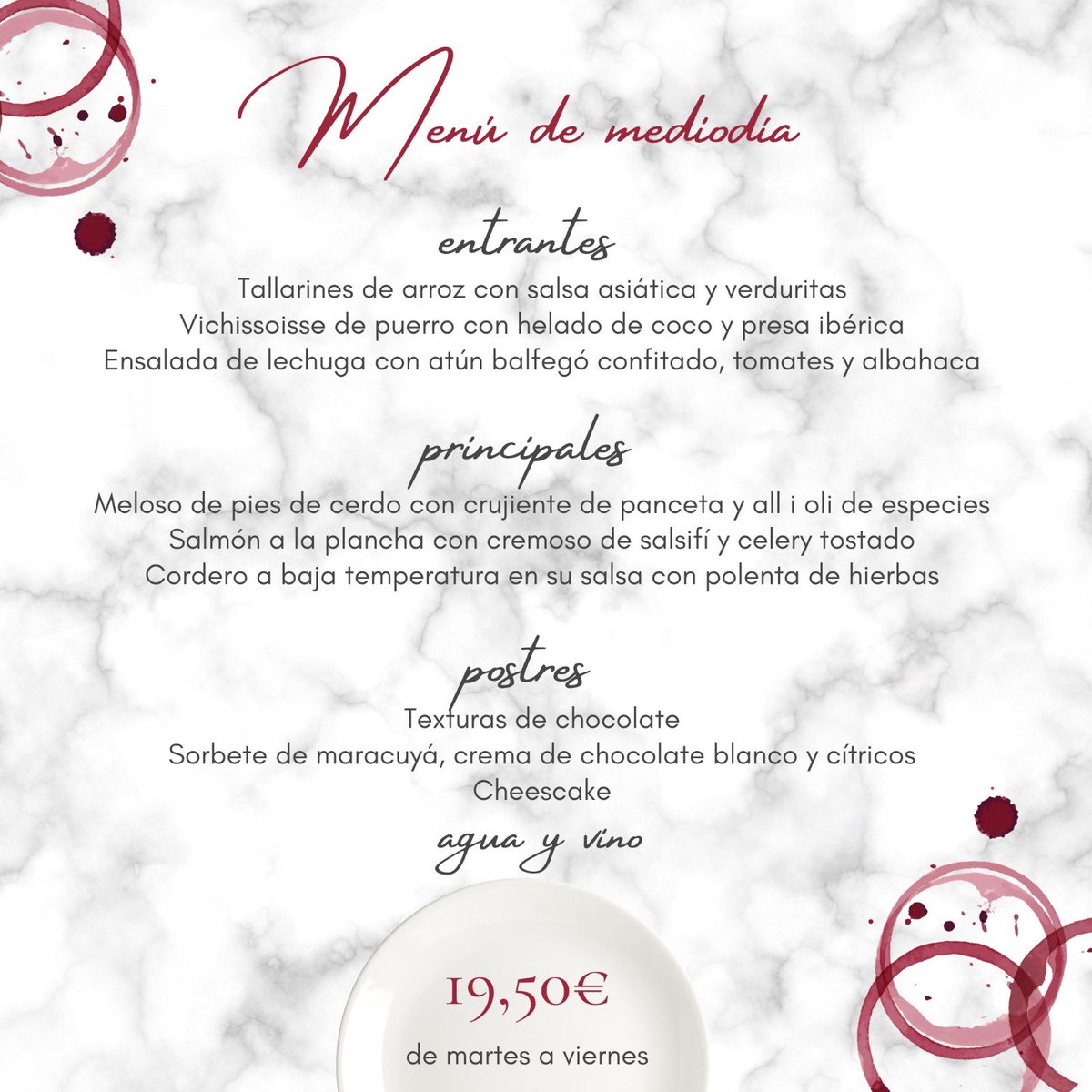 infofactorvi's tweet photo. Una propuesta de #menusemanal que incide en los paladares más exclusivos 
Nuestro #chef recomienda 
el #cordero 
Ven a degustar y pasar una experiencia #factorvi #menudemediodia
#culinary #gourmet #sitgesdelicatessen #restaurantesitges #foolovers #sibarita #sitges #menudeldia https://t.co/7vSW90karB