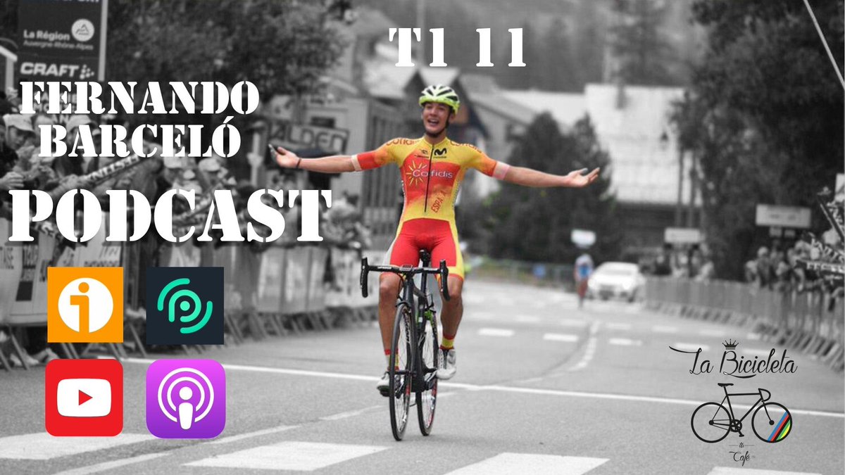 🎙️ PODCAST

🚴‍♂️ El protagonista de esta semana es Fernando Barceló, del <a href="/TeamCOFIDIS/">Team Cofidis</a>.

🗣️ <a href="/barcelofer/">Fernando Barceló</a>: "A <a href="/lavuelta/">La Vuelta</a> del año pasado iba con el sueño de hacer la carrera que hice".

➡️ Además, actualidad, #VueltaABurgos, nutrición...

🔊 ivoox.com/54455614