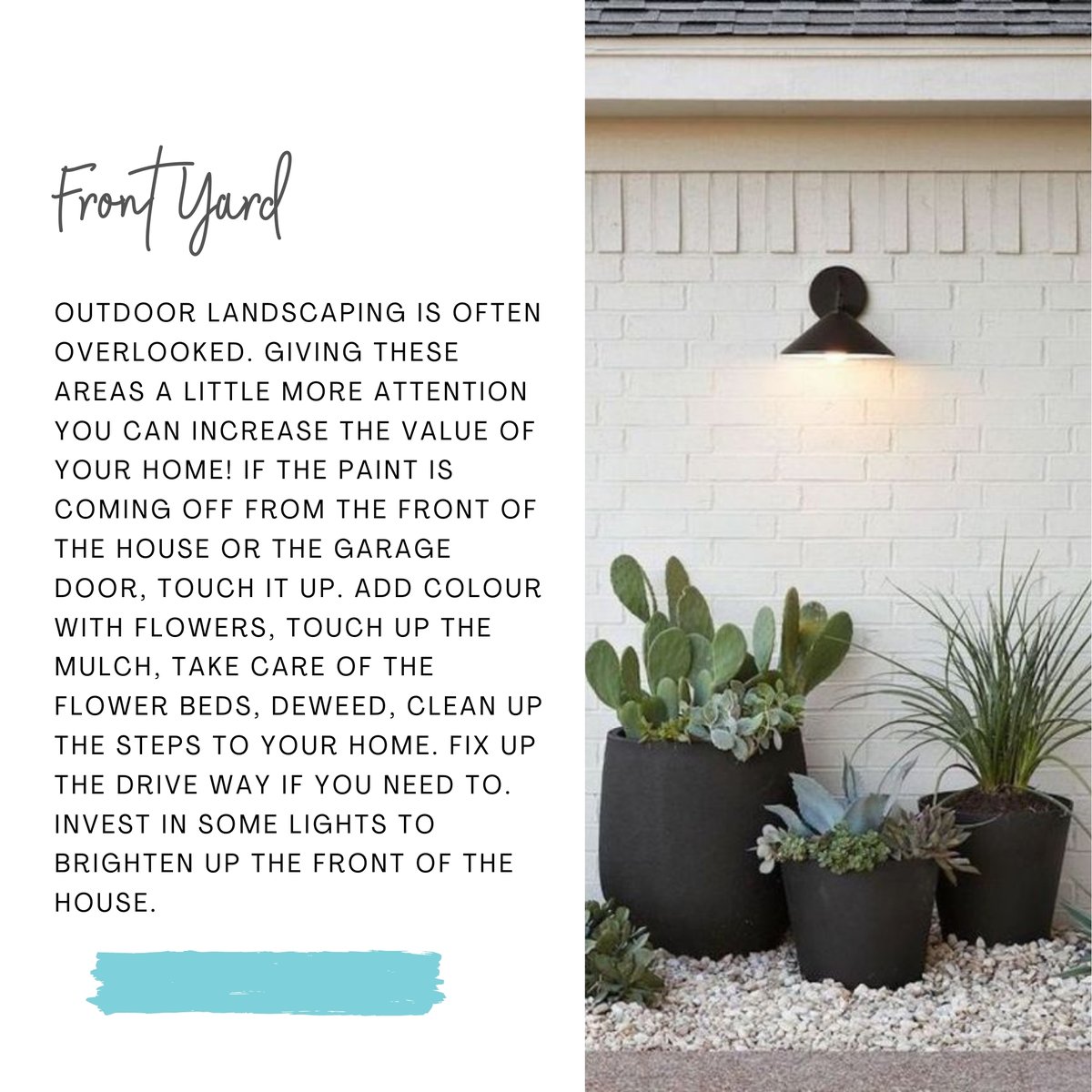 TonyaBisante's tweet photo. Tip Tuesday! Enhancing your curb appeal! 🌟

Take some time to clean up the front and back of your house. Appearance is everything when it comes to selling a home. 

Photo credits: Pinterest

#tiptuesday #realestatetips https://t.co/jf5Fv2GyLf