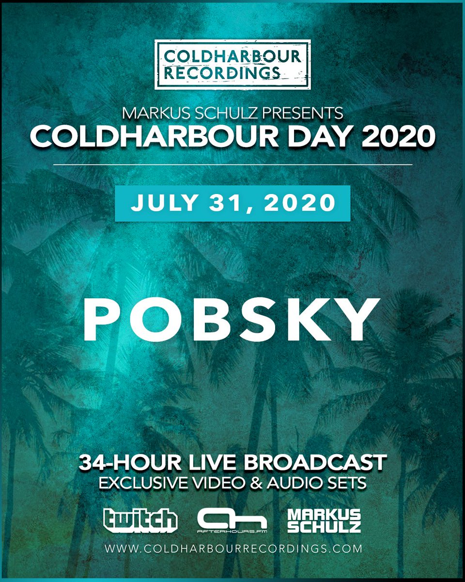 See you this Friday on #ColdharbourDay at 8AM uk ! Twitchers can check the event live here coldharbour.tv