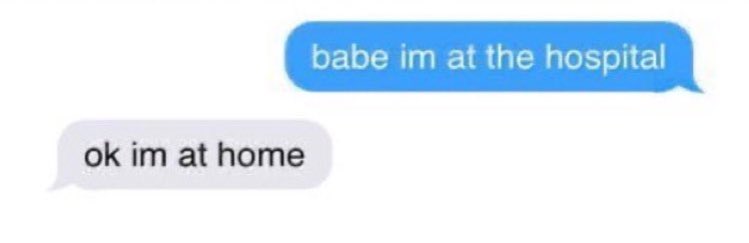 Dragon Age characters as 'I'm at the hospital' texts, a thread: