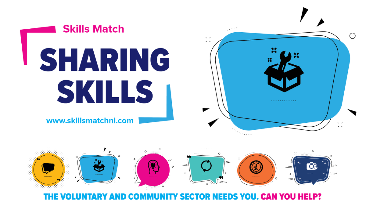 The #SkillsMatch platform supports your #corporateresponsibility strategy, addresses key social issues &amp; offers skills-based #volunteering opportunities to employees. It's good to share skills. Read more: bit.ly/2OKXptI <a href="/NICVA/">NICVA</a> <a href="/CommunitiesNI/">Communities NI</a> <a href="/BeCollective_/">Be Collective</a> <a href="/volunteernow/">Beverly Lee</a>