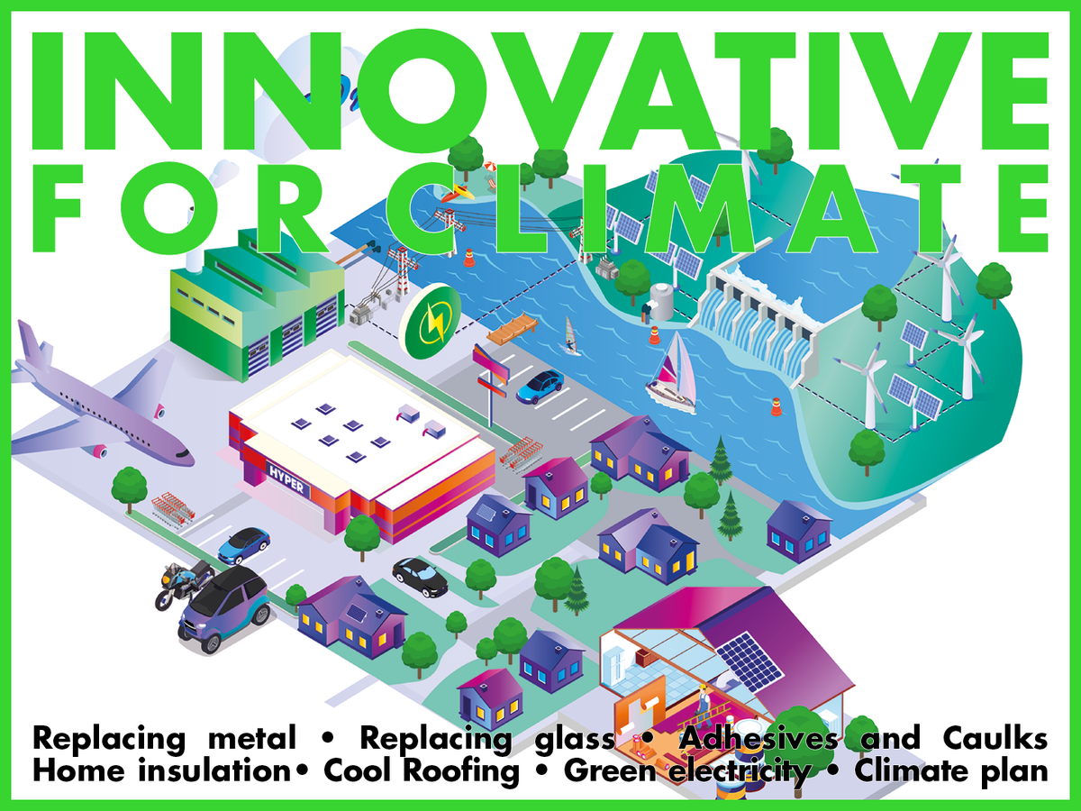 Arkema_group's tweet photo. Slowing the pace of climate change - a major challenge for which we have an ambitious climate plan and innovative solutions. #InnovativeFor 👉https://t.co/WuEpw8bFlk
#CLIMATE #Arkema https://t.co/vVT98aosuc