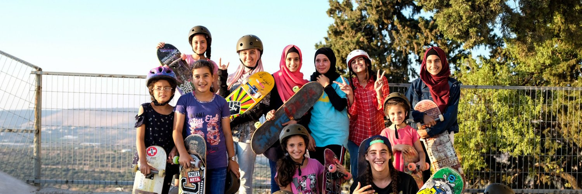 10. SkatePal -  @skate_palGrassroots org providing resources to young people in the Palestinian skateboarding scene.Its an amazing project that has built skateparks in Palestine while radicalising skaters in the UK. http://www.skatepal.co.uk/ 
