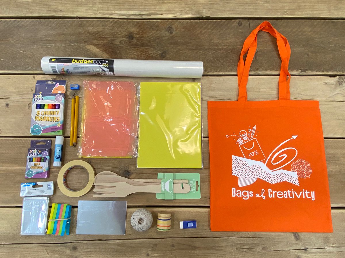 Thank you to <a href="/WestDesignProd/">West Design Products</a> for supporting children and young people's access to creative activities through lockdown.

#BagsOfCreativity are packed with creative activities and materials, and are being delivered to over 8000 children and young people.

westdesignproducts.co.uk