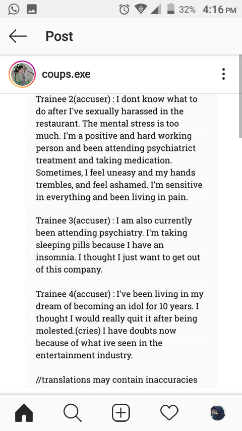 ArmyNadjin's tweet photo. #JusticeForATEEN 
😥😥😥
Its so sad that the boys are trying to purse their dreams and goals and the CEO and his wife were harassing them.😠 https://t.co/TD09TXdZVz