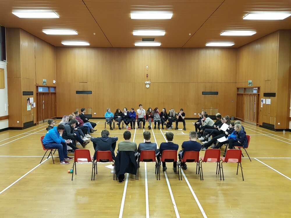 We hope this new audio version will get the show out to any groups who want to hear it. It has also been improved massively through yet another re-development of the script, by the inclusion of our amazing producer  @stephconnell292 and through a new score by  @vanivesvanives.