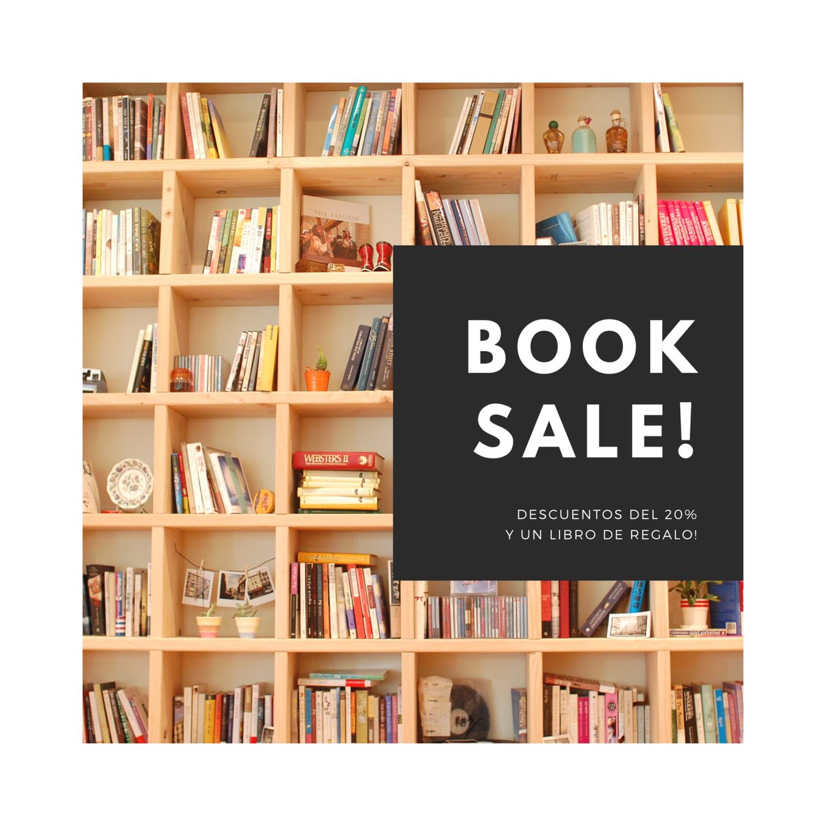 gadediciones's tweet photo. • B O O K S A L E • 

🤪Arrancamos está semana con nuestro #booksale y queremos regalarte un 20% de descuento en tus compras y enviarte un libro de regalo!

Válido para 🇦🇷 Envíos 🚚 a todo el país!

#hotsalearg #hotsale #hotsale2020 #books #libros #leer #regalos https://t.co/rapyLdLO8g