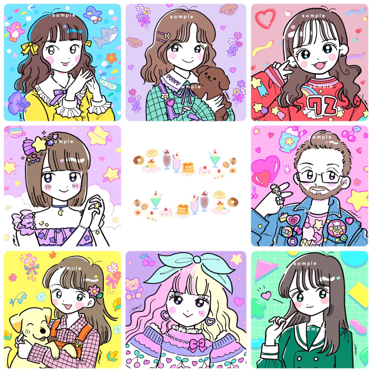 ❤️イラストオーダー❤️
icon  commission

明日夜9時より受付開始です✨
アイコンサイズの

・似顔絵
・オリジナルキャラクター
・ペット(2匹までOK)
を受付します♪ 

https://t.co/STsf6IoooJ 