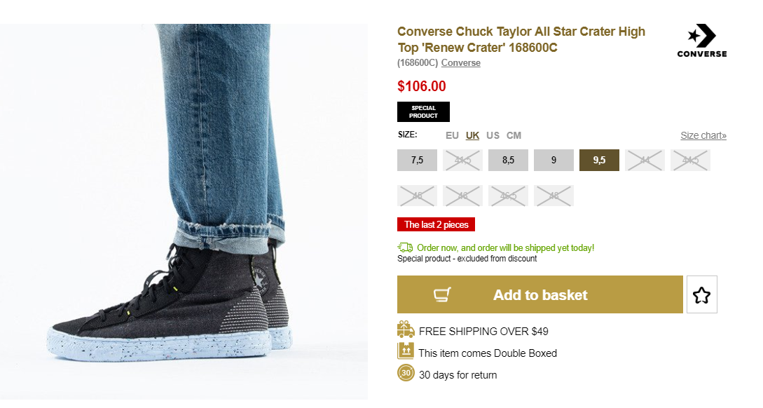 chuck taylor all star crater black