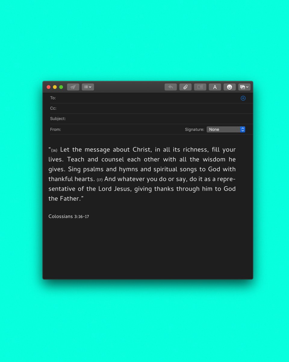 BridgeChurchFL's tweet photo. Just want to encourage you to take a moment to fill your day with Jesus. Talk to him (fancy words not needed), read about him, or listen to some worship music. https://t.co/qy4IhcKfei