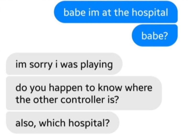 Dragon Age characters as 'I'm at the hospital' texts, a thread: