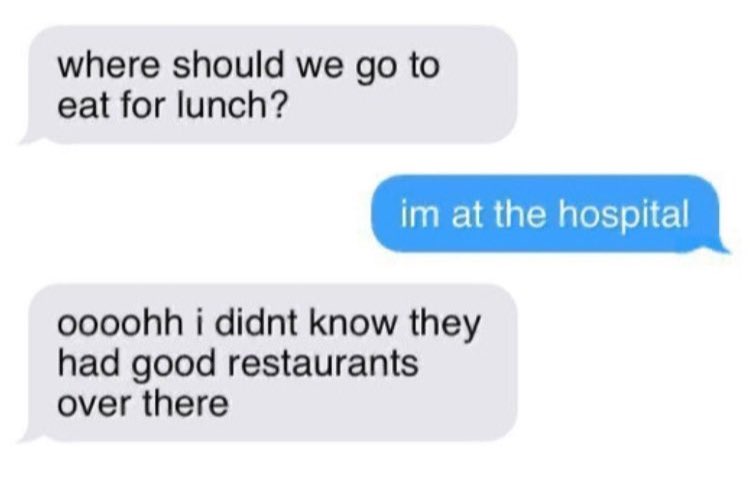 Dragon Age characters as 'I'm at the hospital' texts, a thread: