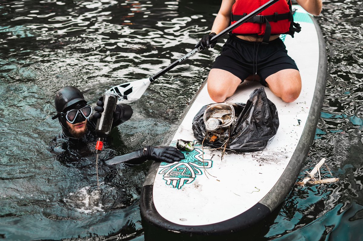 BoatsGreen's tweet photo. Great turn out yesterday for the clean up at Aker Brygge 🔥Thanks to everyone who turned out #Oslo #Norway #cleanup #greenpeace https://t.co/SnsSzWJjF8