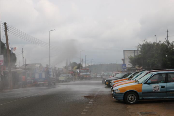 grace_me55's tweet photo. The STC yard at Ho and other transport stations were not left out in the phase 2 of the Nation Wide Disinfection of Markets.
#ZoomlionDisinfects
@mlgrdgov 
@vectorpesgh 
@metrotvgh 
@RoyaltyEmess 
@BannermanMiguel 
@OAaron20 https://t.co/ofip5UBROt
