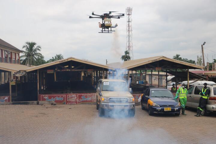 grace_me55's tweet photo. The STC yard at Ho and other transport stations were not left out in the phase 2 of the Nation Wide Disinfection of Markets.
#ZoomlionDisinfects
@mlgrdgov 
@vectorpesgh 
@metrotvgh 
@RoyaltyEmess 
@BannermanMiguel 
@OAaron20 https://t.co/ofip5UBROt