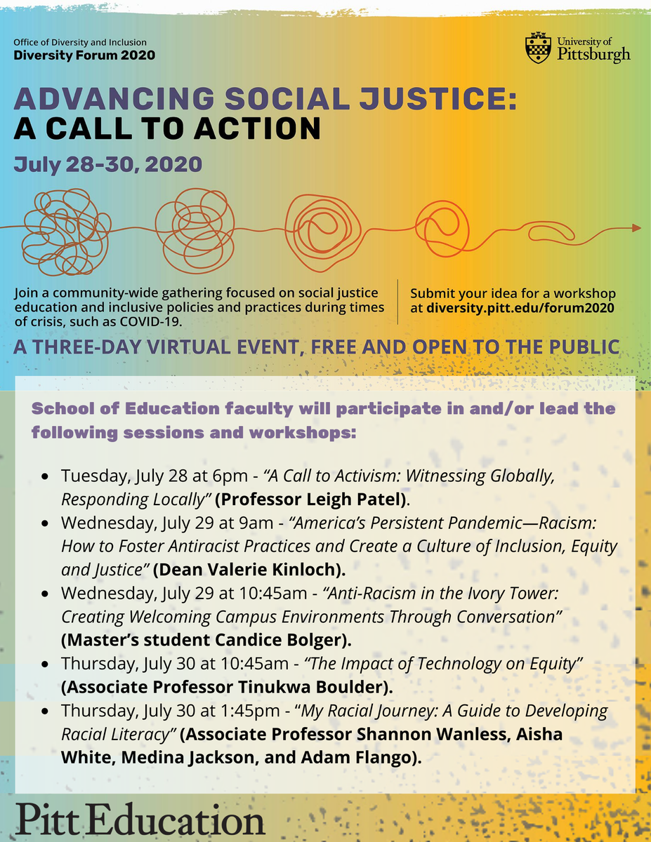 Pitt School of Education tweet media