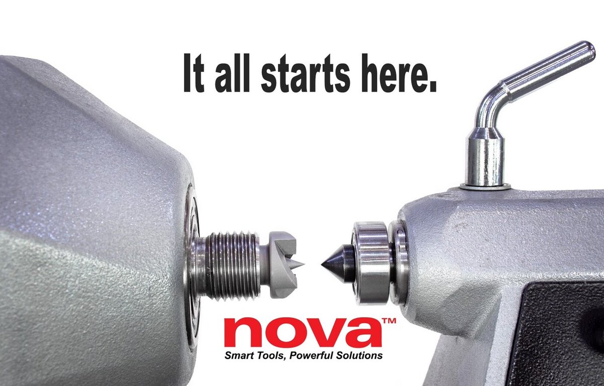 novawoodworking's tweet photo. The creativity and passion from YOU is what goes in the middle. We are honored to be part of it.
#neverstopcreating #woodworking #woodlathe https://t.co/WuRe2unre3