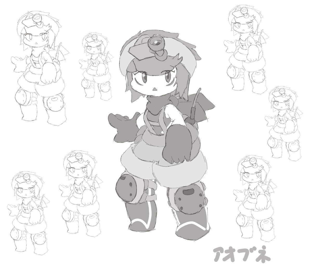 #みなさん去年の今頃はどんな絵描いてましたか
やっぱりオリフレばかり描いてた。 