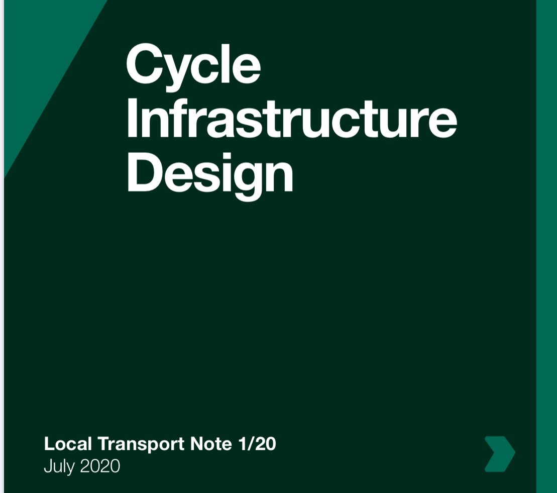 This Plan is supported by NEW Cycle Infrastructure Design Guidance   https://assets.publishing.service.gov.uk/government/uploads/system/uploads/attachment_data/file/904088/cycle-infrastructure-design-ltn-1-20.pdfThe Guidance has 22 Key Principles that should be used to create: Coherent Direct Safe Comfortable Attractive Cycle Routes