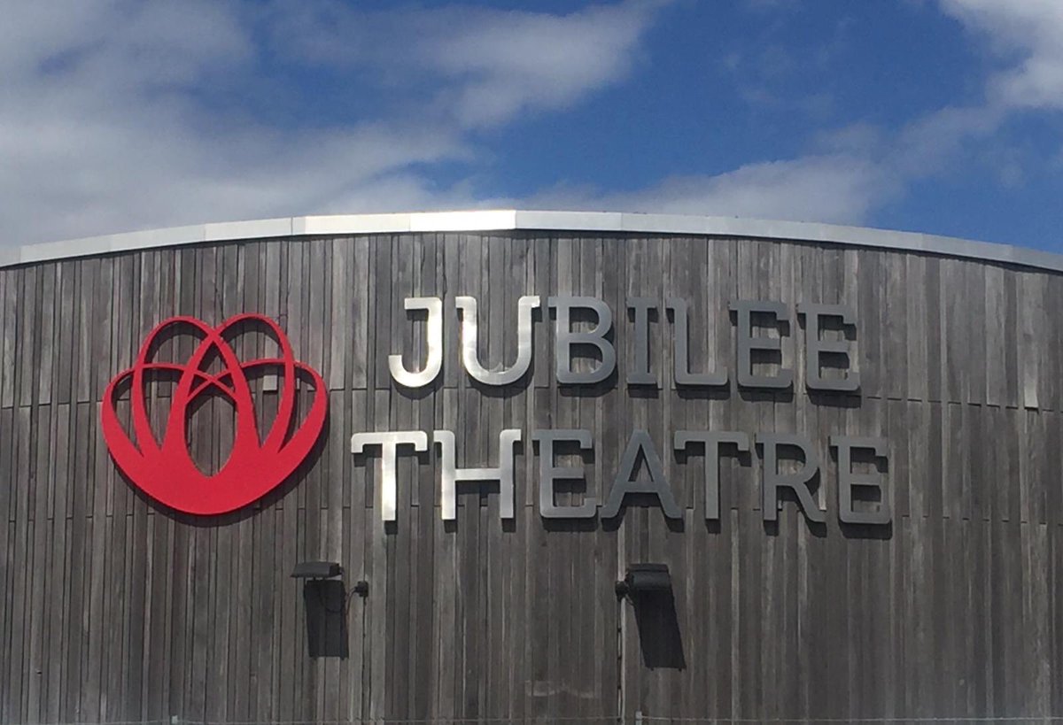 jubileehigh's tweet photo. Whilst we have been all enjoying the start of the summer holidays the Jubilee theatre has been getting an additional touch! #keepJHStogether #SummerTreats #summerholidays #newlook 🎭 https://t.co/G70xb9YPI7