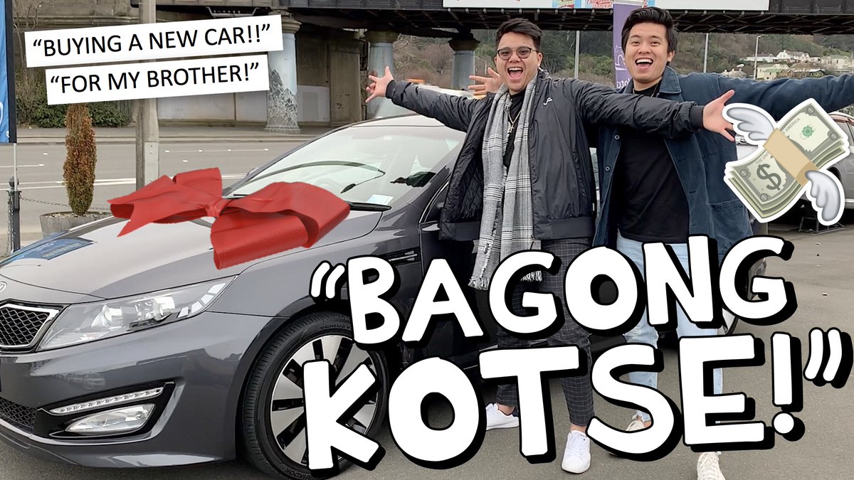 kimpoyfeliciano's tweet photo. "BUYING MY BROTHER A NEW CAR!!" 😭🚗💸 MY MOST EXPENSIVE PURCHASE! 🙈 https://t.co/LUtWLpLe3P https://t.co/JuQxw5CyNl