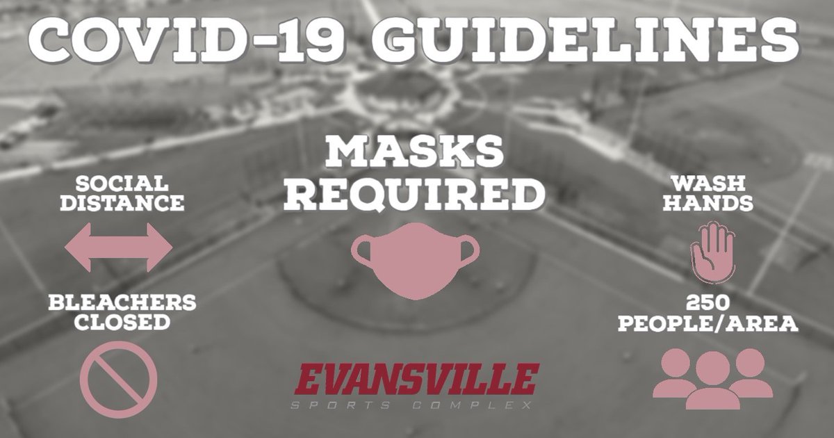 SportsEvv's tweet photo. We've updated our COVID plan; we are still in Step Two of our reopening but have made a few adjustments to follow Governor Holcomb's Executive Order 20-37.
#MaintainYourSpaceCoverYourFace https://t.co/nRM4bcalta