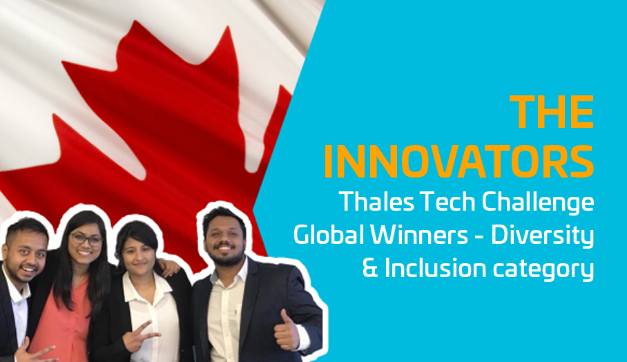 ThalesCanada's tweet photo. The global winner of the 2020 #ThalesTechChallenge in the Diversity &amp; Inclusion category is from #Canada! Congrats to @UofT on developing an image processing system designed to detect threats instantaneously for a quicker emergency response: https://t.co/YGhaFtj1Rm #TTC20 https://t.co/uvgLPVsHaF