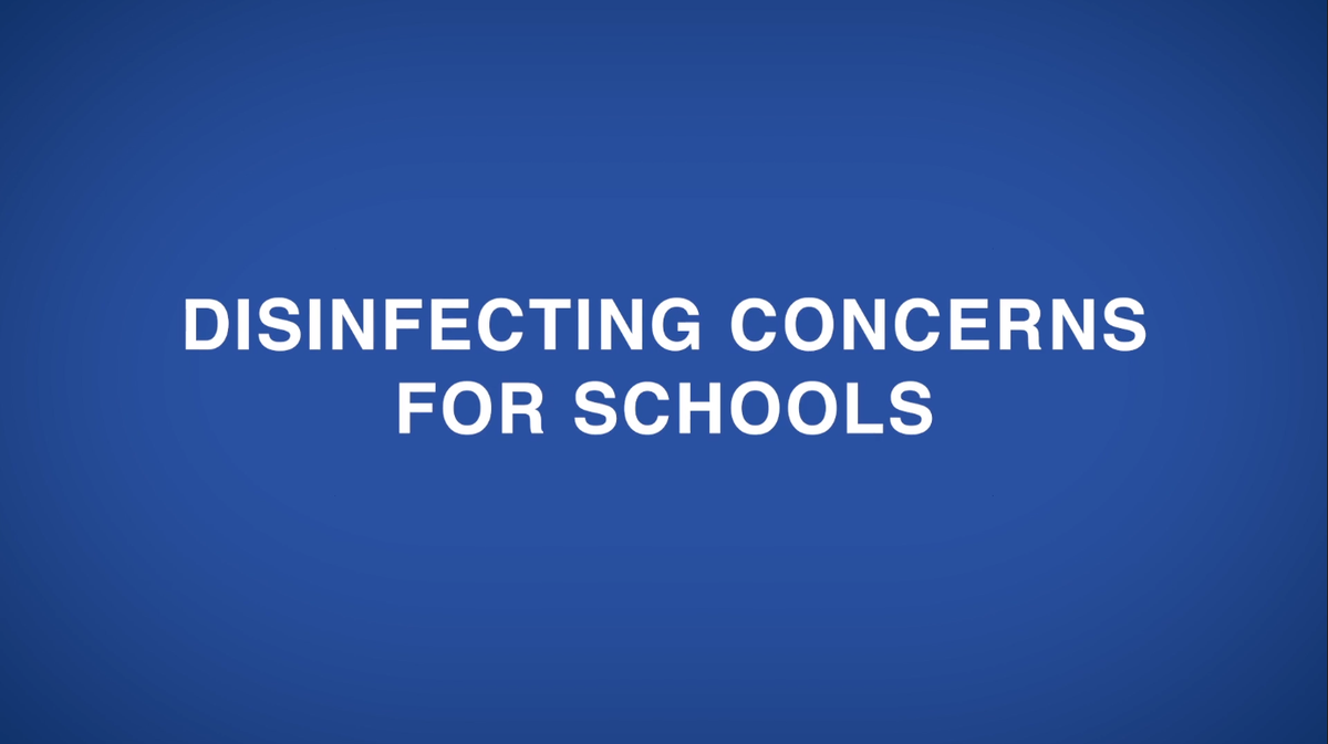 ImperialDade's tweet photo. In this video, our Director of Training, Bill McGarvey, addresses disinfecting concerns for schools. Routine cleaning and disinfecting is key to maintaining a safe environment for faculty, staff, and students. https://t.co/G12FvnD2r6 https://t.co/16iatHbZqc
