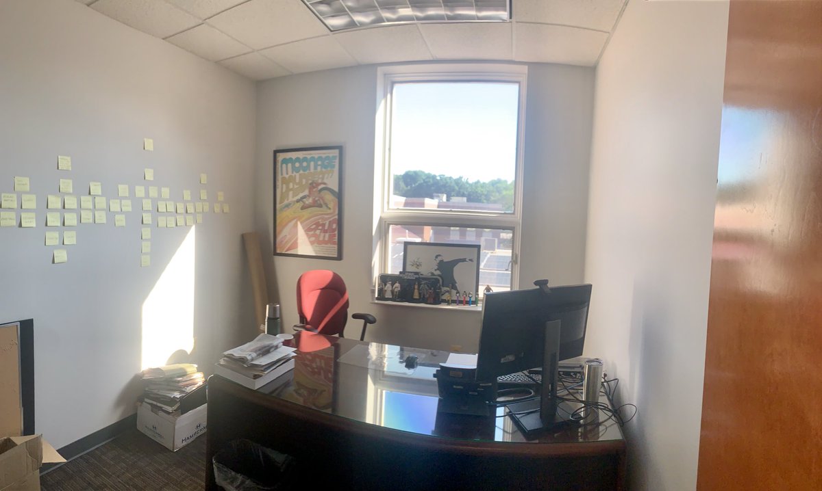 joshuacohen's tweet photo. Surreal feeling walking into my office for the first time since March 13th. #136days #JFNJ https://t.co/zepZ3ukhTl