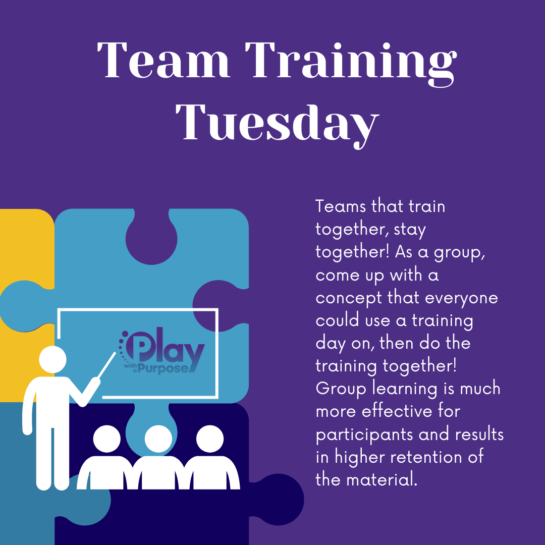 Train with your team and grow together in knowledge and relationship development! 📖✏️
#playonevents #teamtraining  #team #train #knowledge #tuesday #relationship