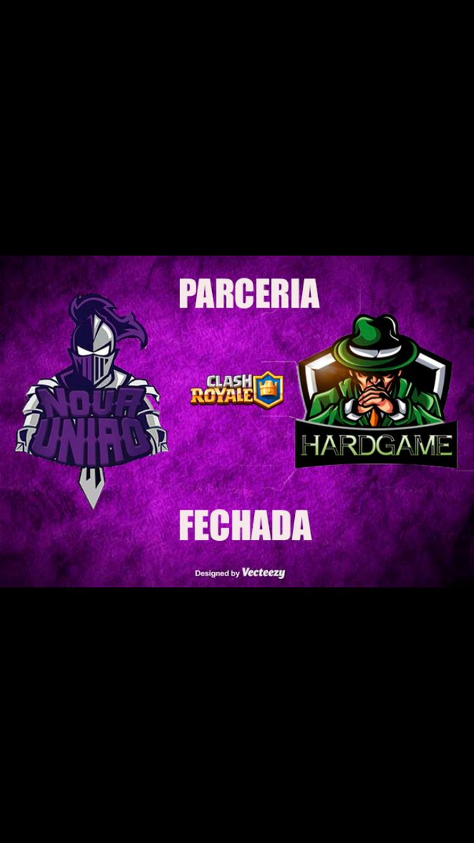 Venho anunciar essa nova parceria!
Que possamos crescer e consolidar  nossas equipes de CR 💪👊🏆  <a href="/HardGamecrl/">HardGame</a> 

#nosvemosnaarena 🔰