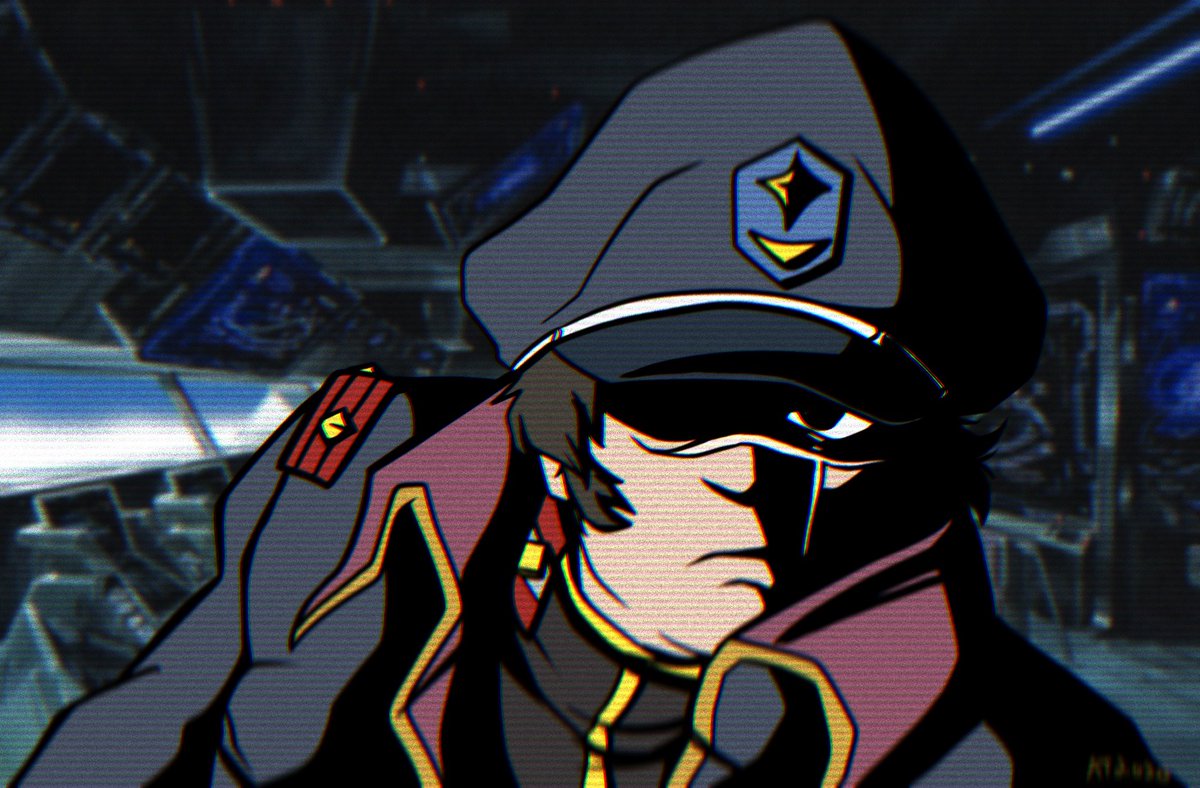 A shot of the rarely seen captain and host, Arcade.