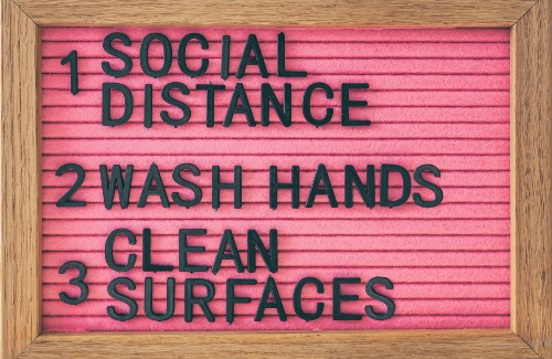 LewisDining's tweet image. Dont forget to; observe social distance, wash hands and clean surfaces! #FlattentheCurve
