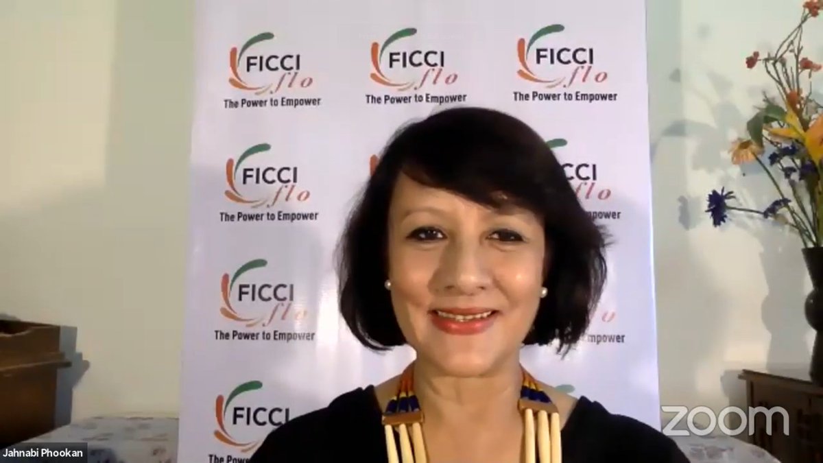 FICCIFLO's tweet photo. Anita Dongre, Fashion Designer, talked about rural weavers, artisans and #sustainability in fashion in the #webinar organized by YFLO on 'Redressing Fashion: Creativity, Commerce and Consciousness' with Sujata Assomull, Fashion Journalist &amp; Jahnabi Phookan, as the Guest of Honor. https://t.co/8ejwArrSiV