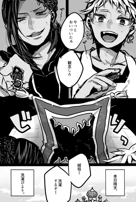 絨毯を洗濯する話 