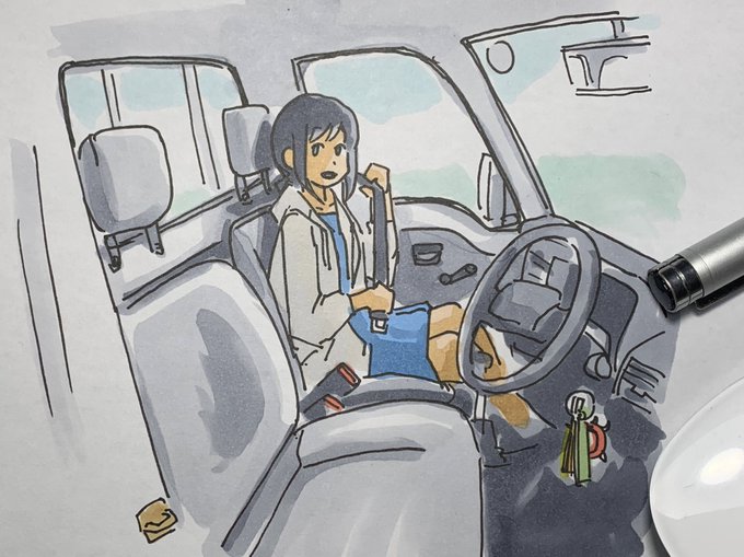 「1girl seat」 illustration images(Latest)
