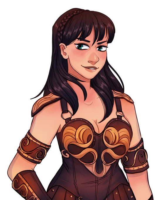 Xena for #sixfanartsroundtwo! 

Who's gonna be next??

#sixfanarts #SixFanartsChallenge 