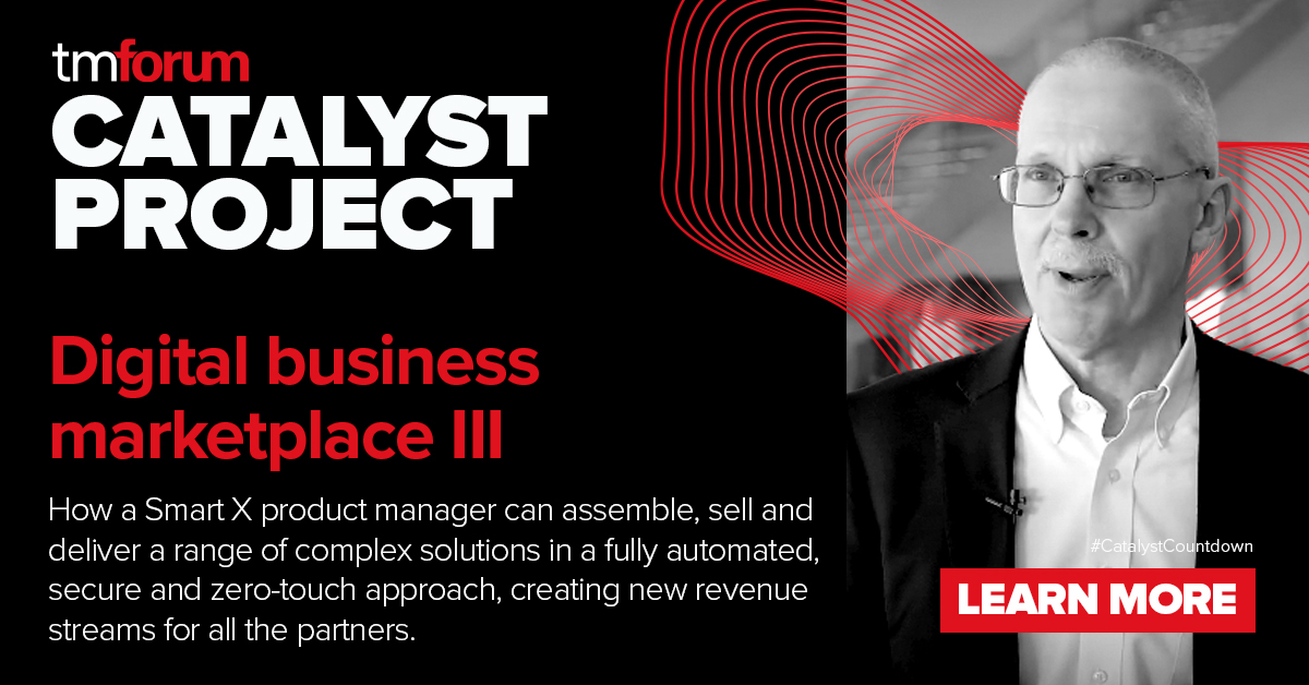 tmforumorg's tweet image. Starting now: Digital business marketplace III featuring @Accenture @AgileFractal @awscloud @bearingpoint @bt_uk, @ChunghwaTelecom @digiglu_dso @etisalat @intel @iotatoken, @MaxbyteTech @Mvine @GlobalNTT @inside_r3 @TELUS, @vetrofibermap ow.ly/FCeG50Ak72i #CatalystCountdown