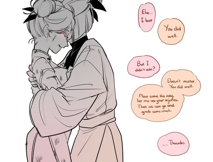 ... and Plum and Peach moment after the match with Leek Cookie for @chokaso_ !! 